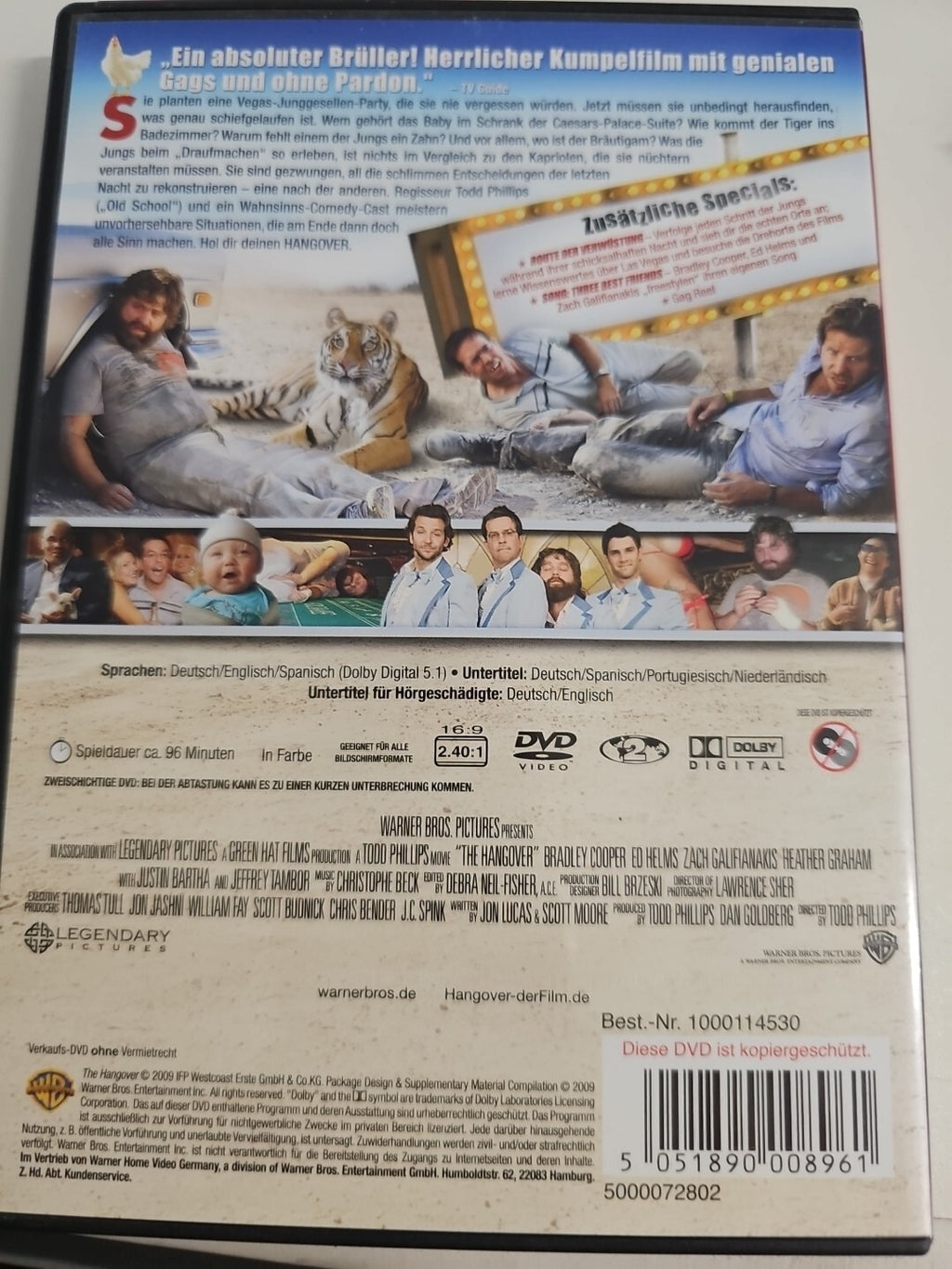 EB 992 Hangover (DVD, 2009)1