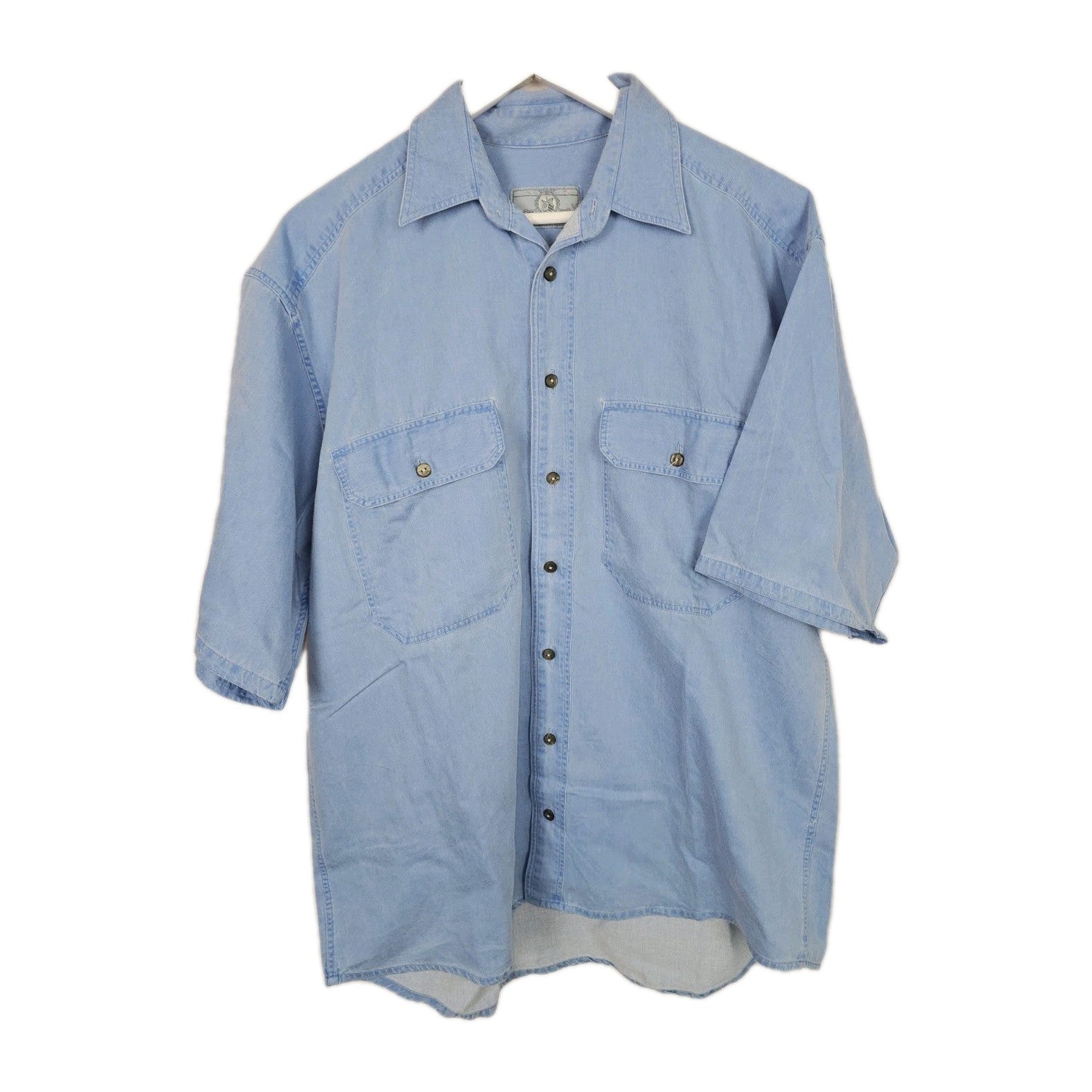 EK4286 Herren Hemd von Dubbin&Hollinshead, blau, Gr.M (39/40)0