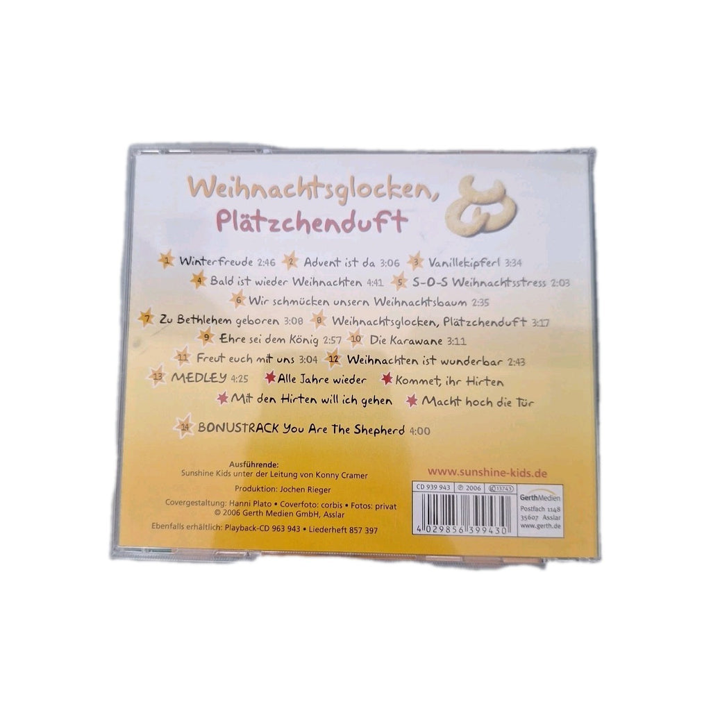 EB3621 Sunshine Kids - Weihnachtsglocken, Plätzchenduft1