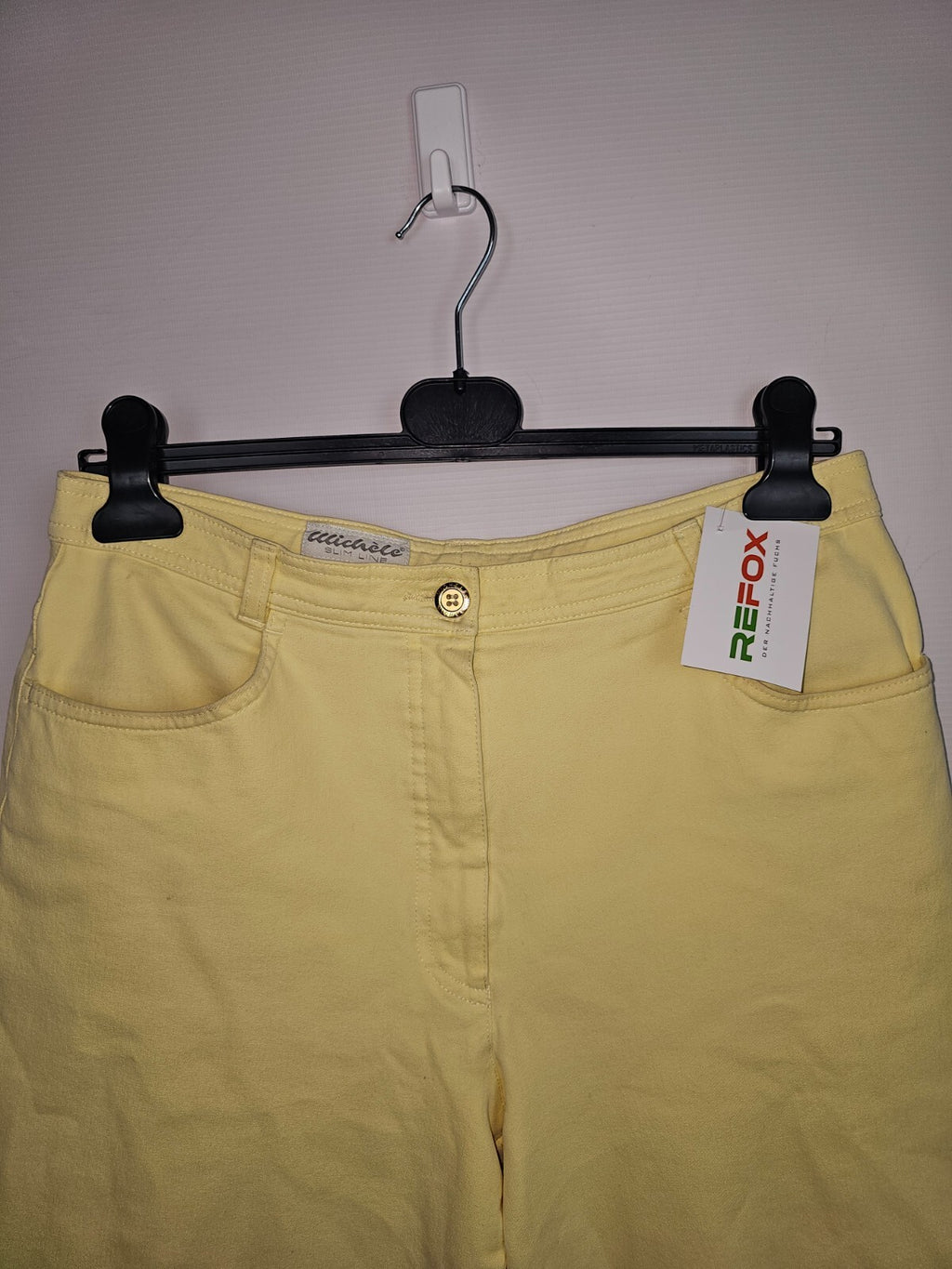 EK0751 Damen Stoffhose von Michèle, Gelb, Gr.: 421