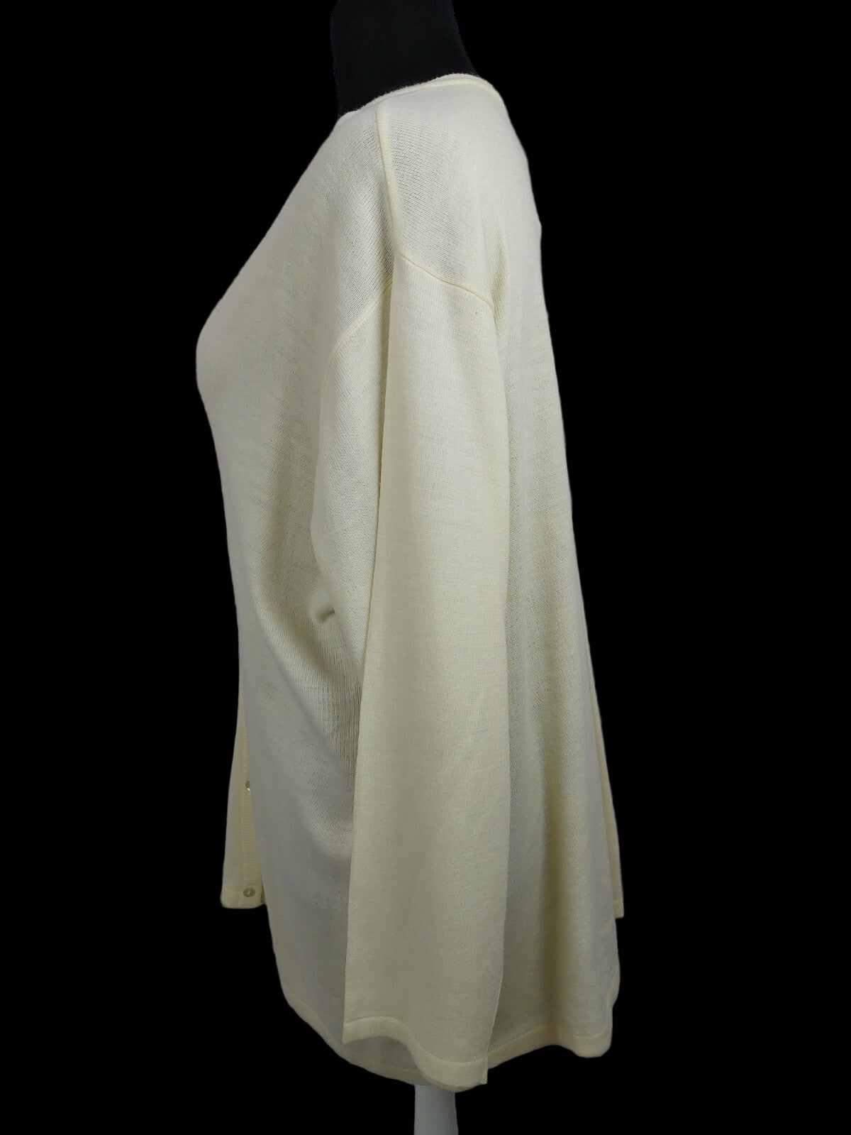 EK4687 Damen Strickjacke, gelb, Gr.52/543