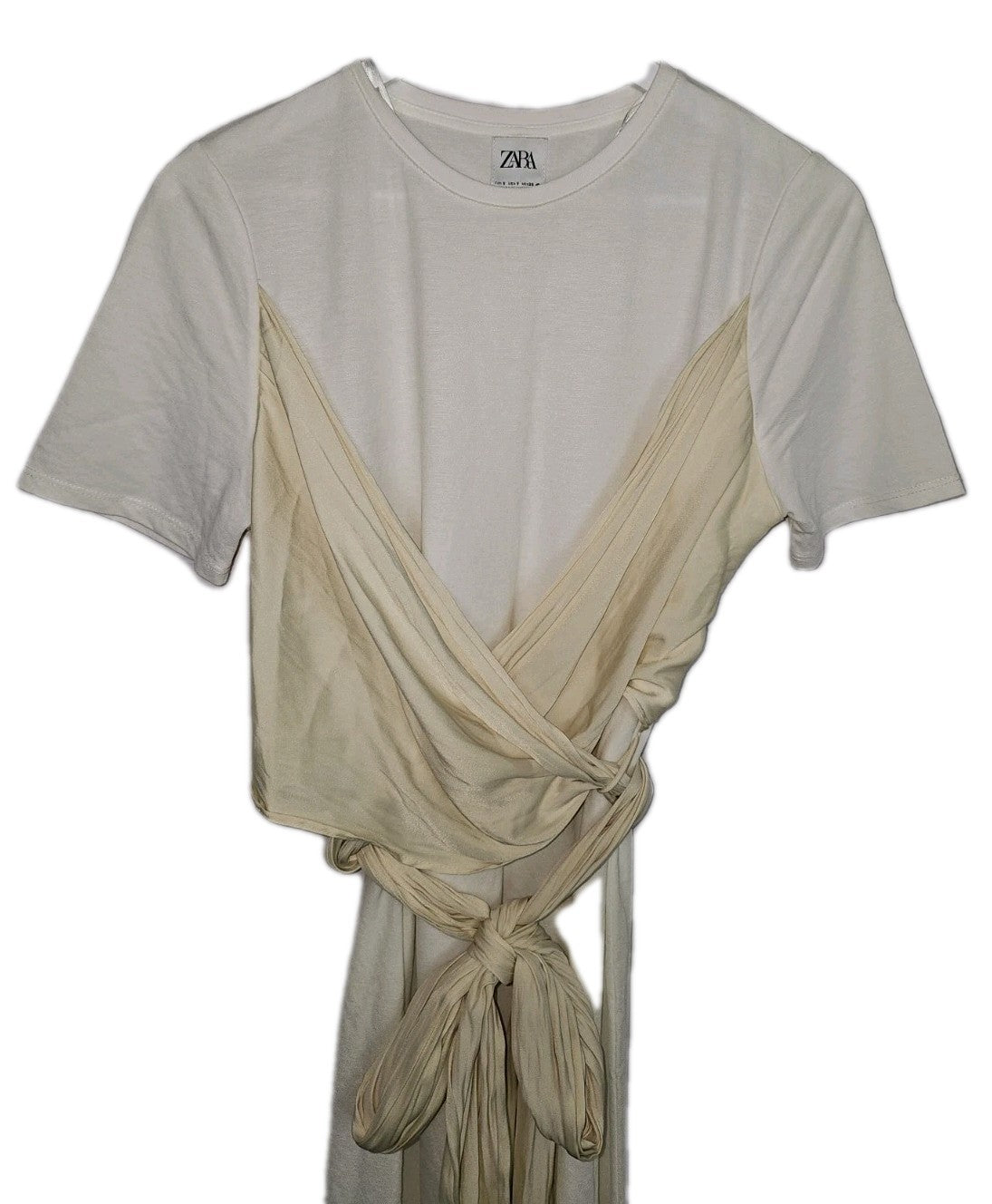 EK9586 Damen Kleid von Zara, Weiß, Gr. S1