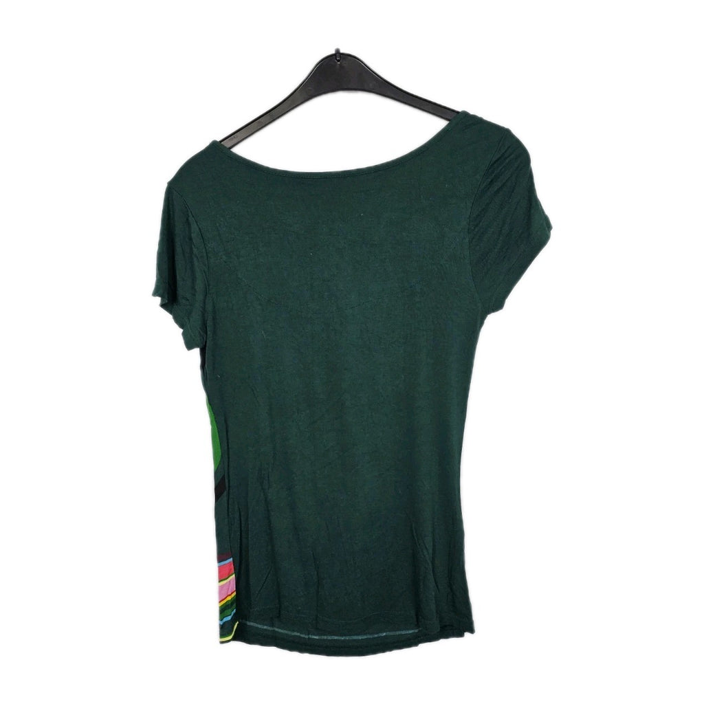 EK10673 Damen T-Shirt von Desigual, Grün, Gr. L3