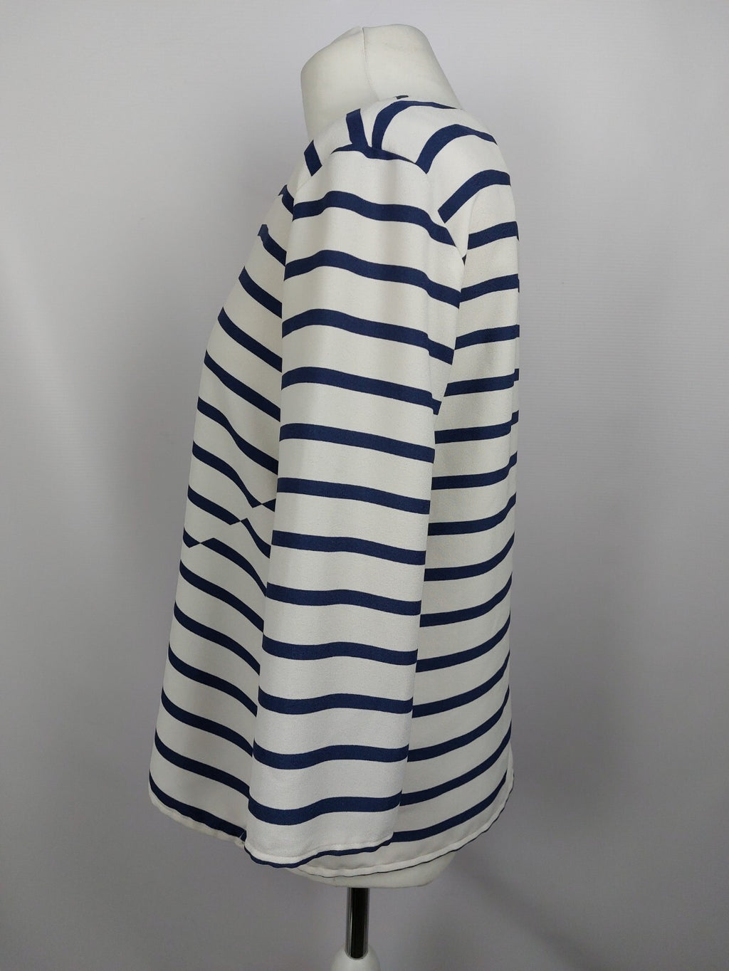 EK4702 Damen Shirt von Opus, blau/weiß, gestreift, gr. 363