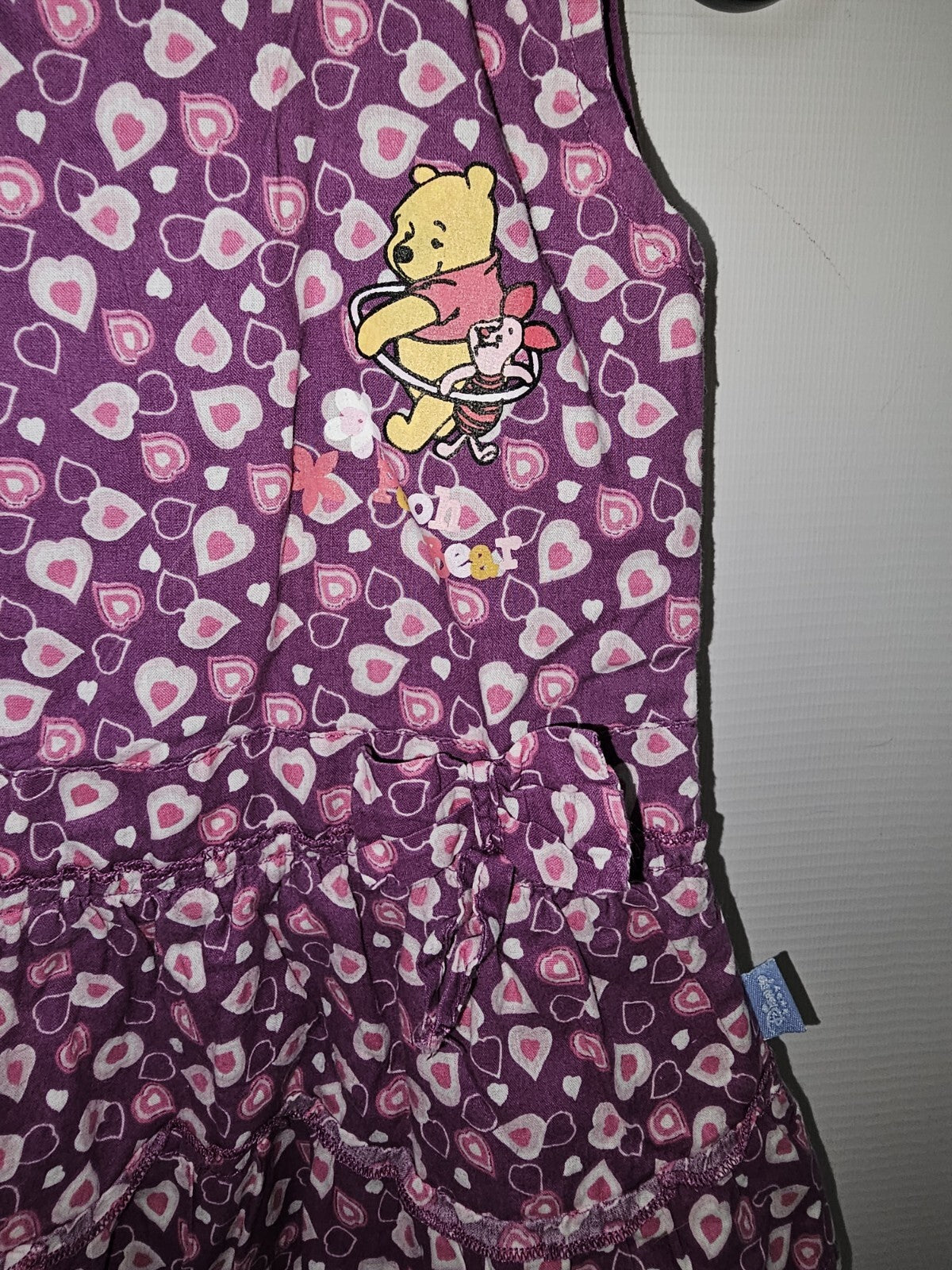 EK0640 Mädchen Kleid von Disney, Lila, Gr.681