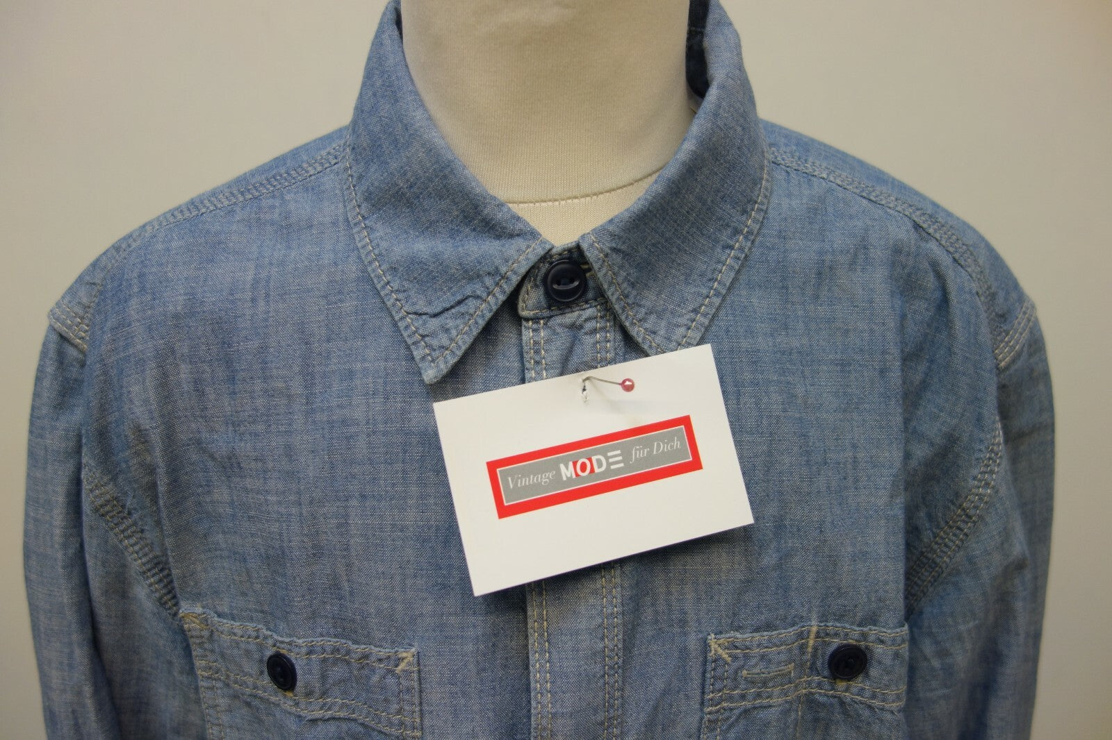 EK1529 Kinder Jeanshemd von GapKids, blau, XXL/1643