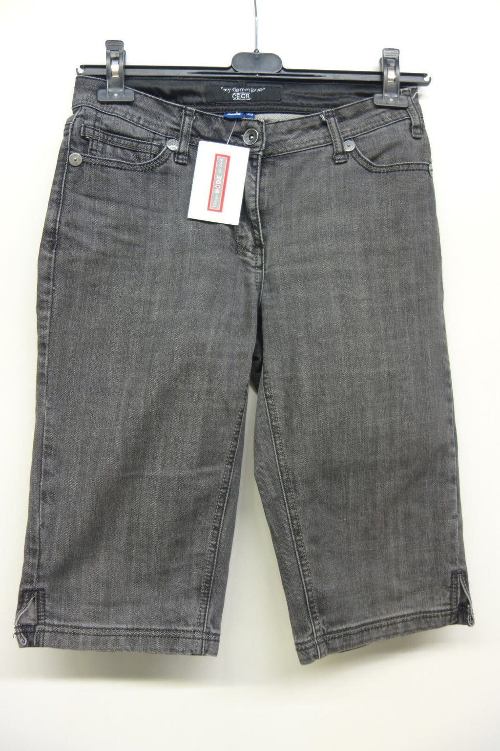 EK2374 Damen Shorts von Cecil, Gr. 28, dunkelgrau0
