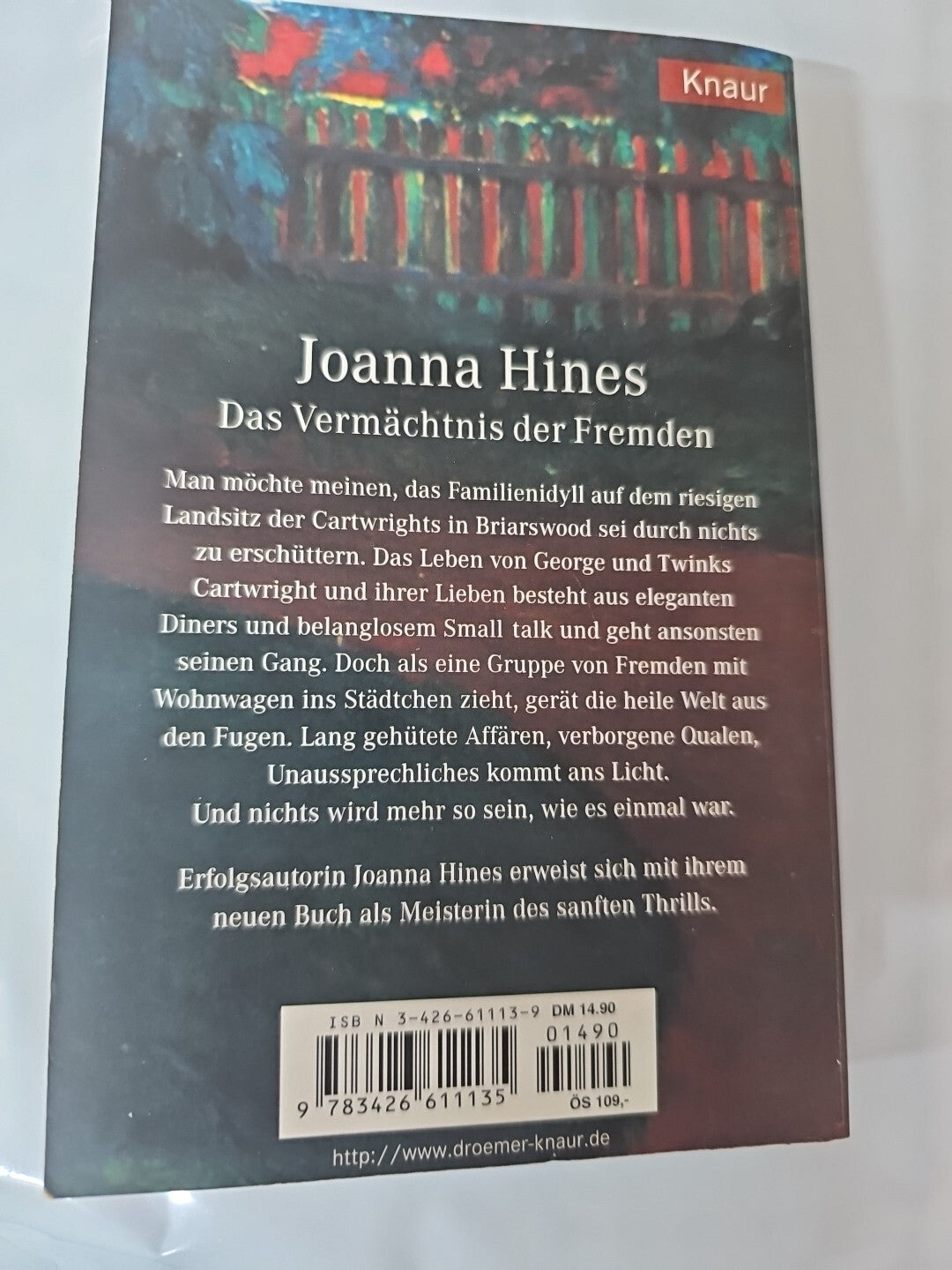 Das Vermächtnis der Fremden  Roman Aus dem Engl. von Ruth Schrammeck, Knaur EB21