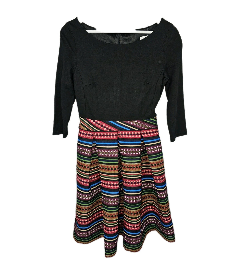 EK8147 Damen Kleid von Sweet Miss schwarz- Mehrfarbig, Gr.M ( Größentabelle)0