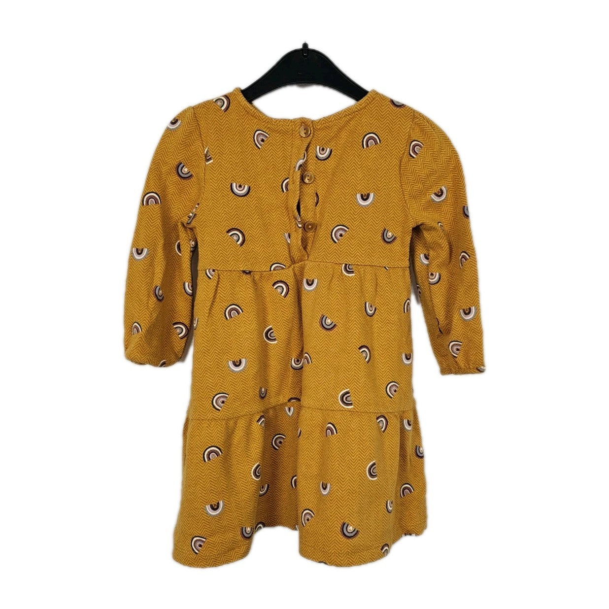 EK11328 Kinder Kleid von Topolino, Orange, Gr. 981