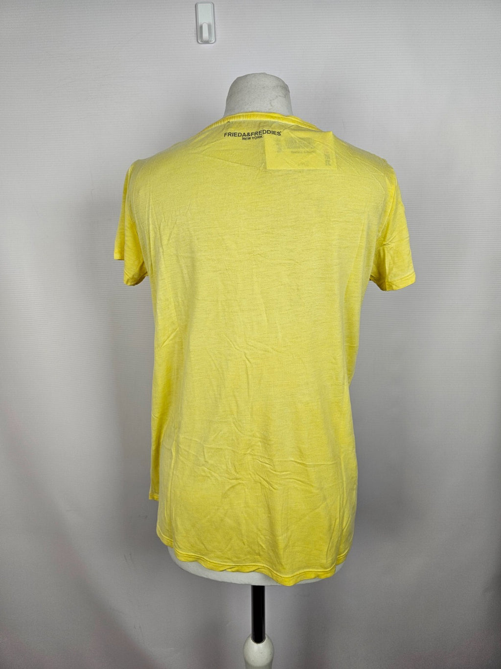 EK5361 Gelbes T-Shirt von Frieda&Freddies für Damen, Gr. 365