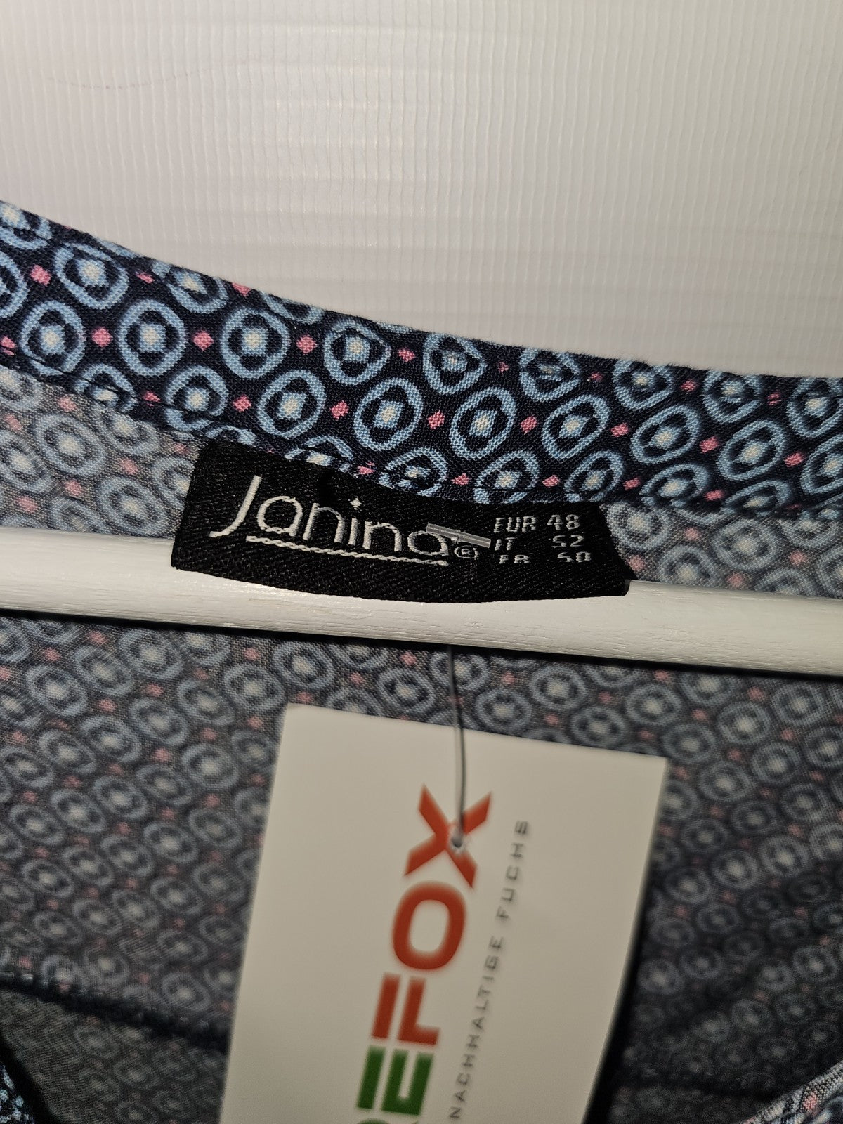 EK9034 Damen Bluse von Janina, Blau, Gr. 482