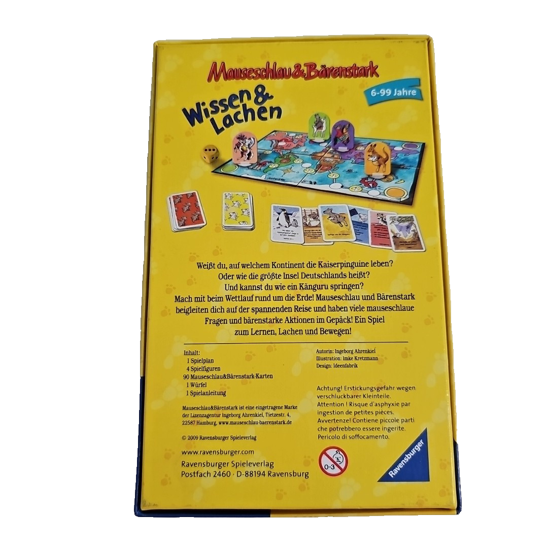 EB2581 Ravensburger Wissen & Lachen - Unsere Erde Quizspiel / Vollständig3