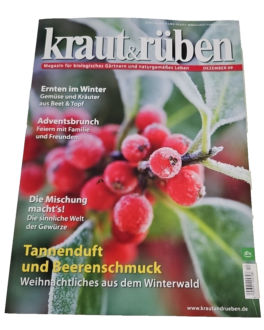 EB3543 Kraut und Rüben, 12/2009, biologisches Gärtnern und naturgemäßes Leben0