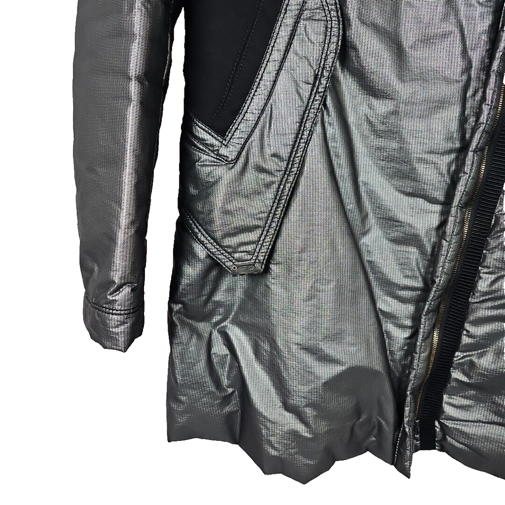 EK10198 Damen Jacke von Beate Heymann, Silber, schwarz  Gr.402