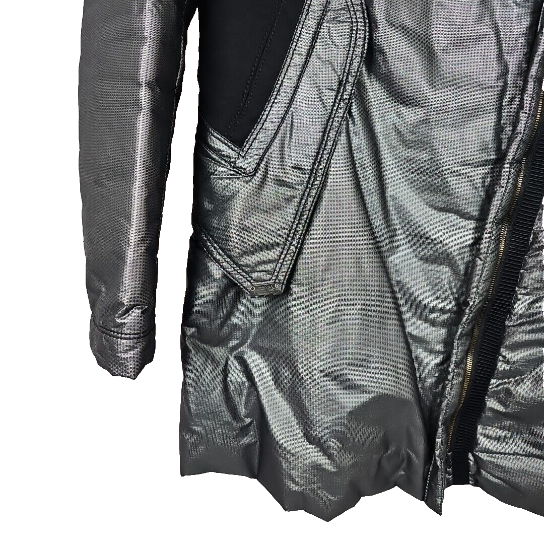 EK10198 Damen Jacke von Beate Heymann, Silber, schwarz  Gr.402