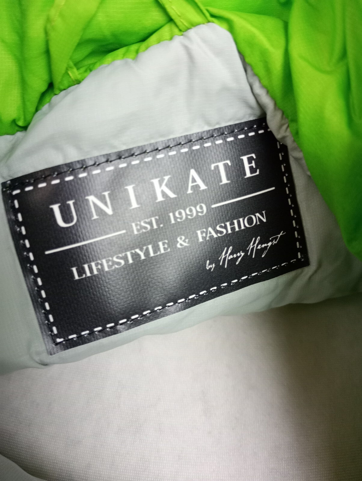 EK1697 Damen dünne Jacke von Unikate, hellgrün, Gr. L6