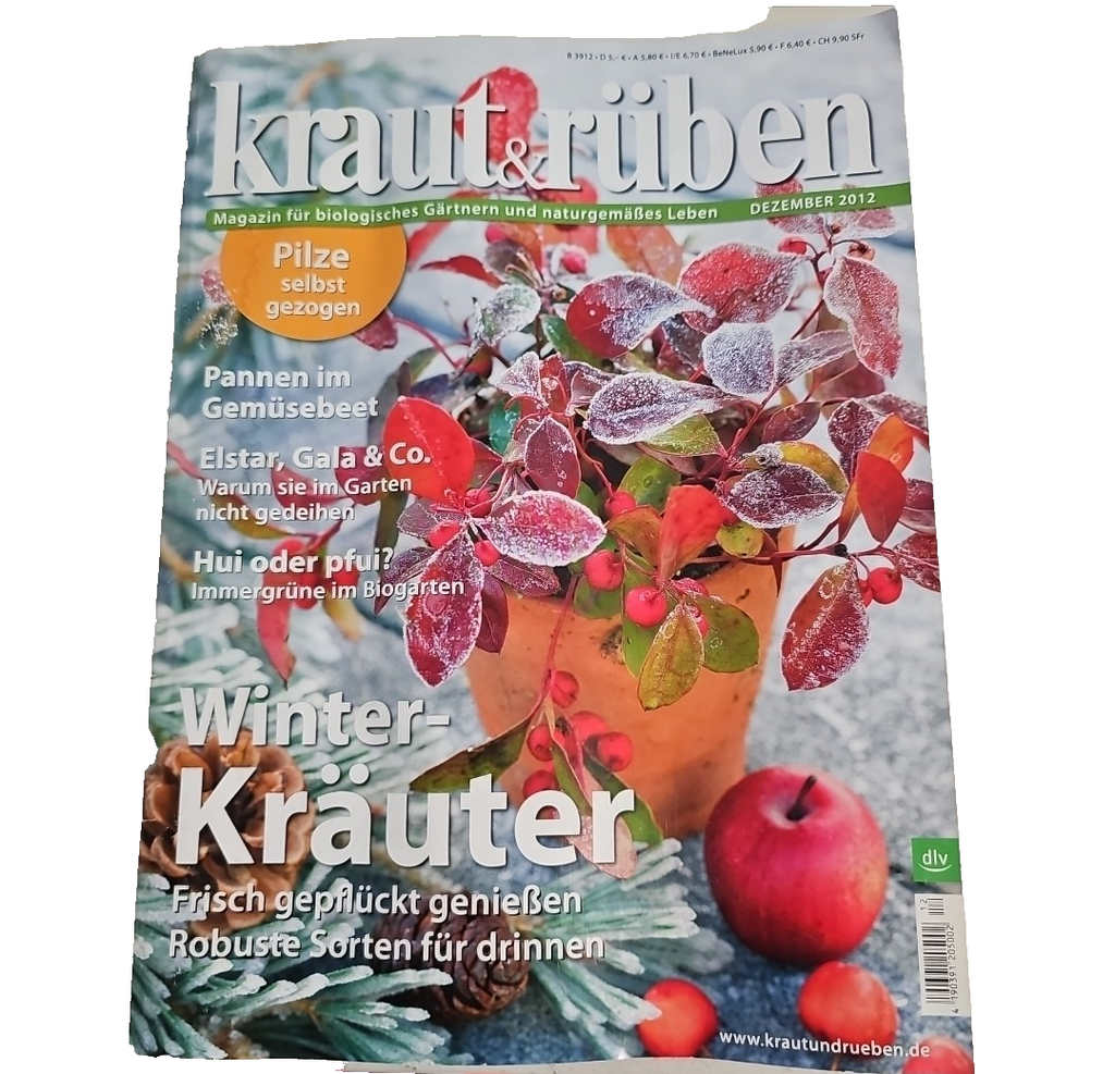 EB3492 Kraut und Rüben, 12/2012, biologisches Gärtnern und naturgemäßes Leben0