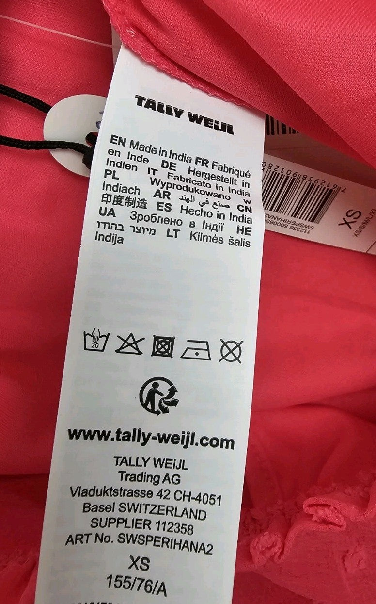 EK9128 Damen Bluse von Tally Weijl, pink, Gr.XS3