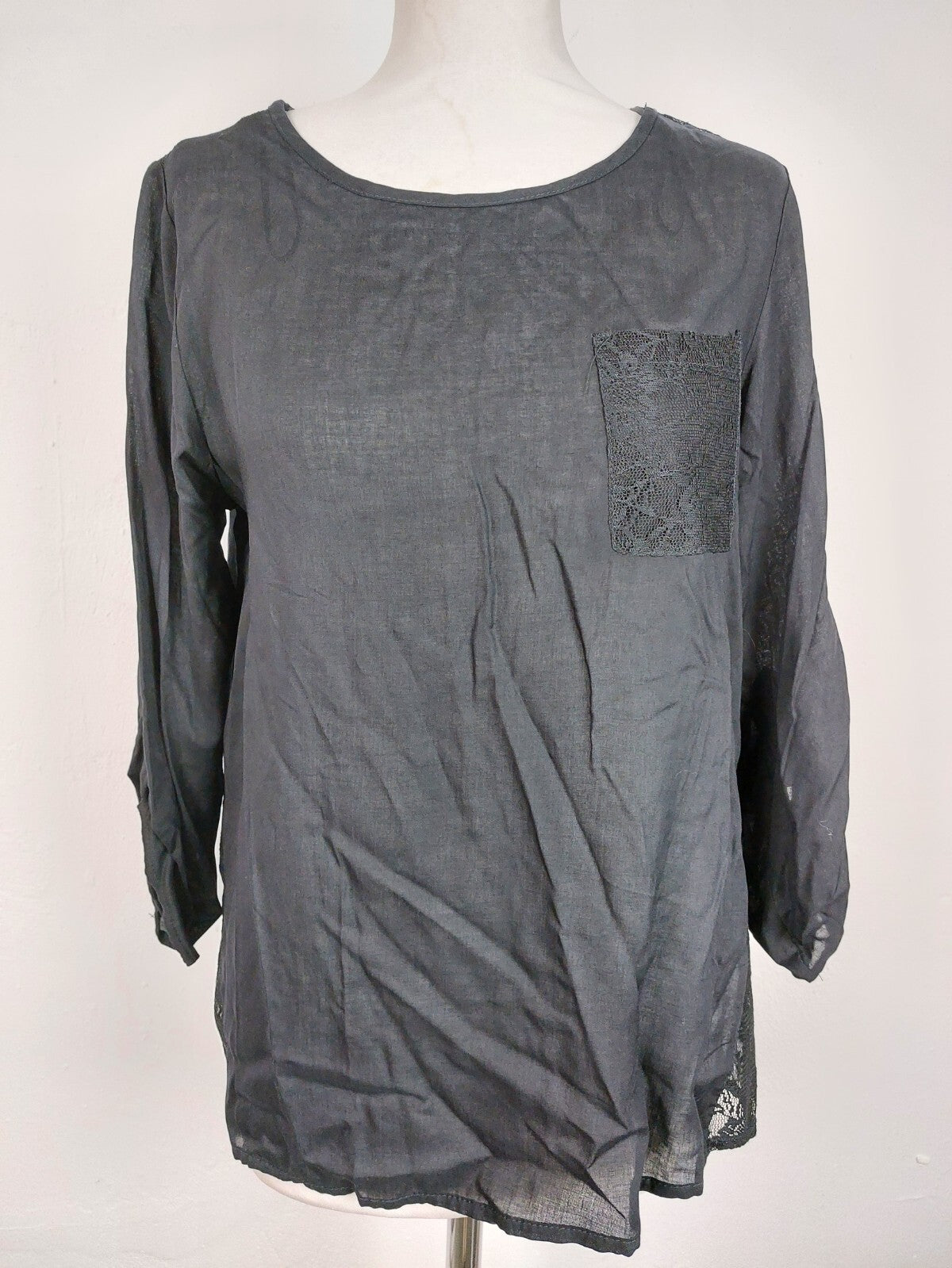 EK3976 Damen Bluse von C&A, schwarz, Gr. 360