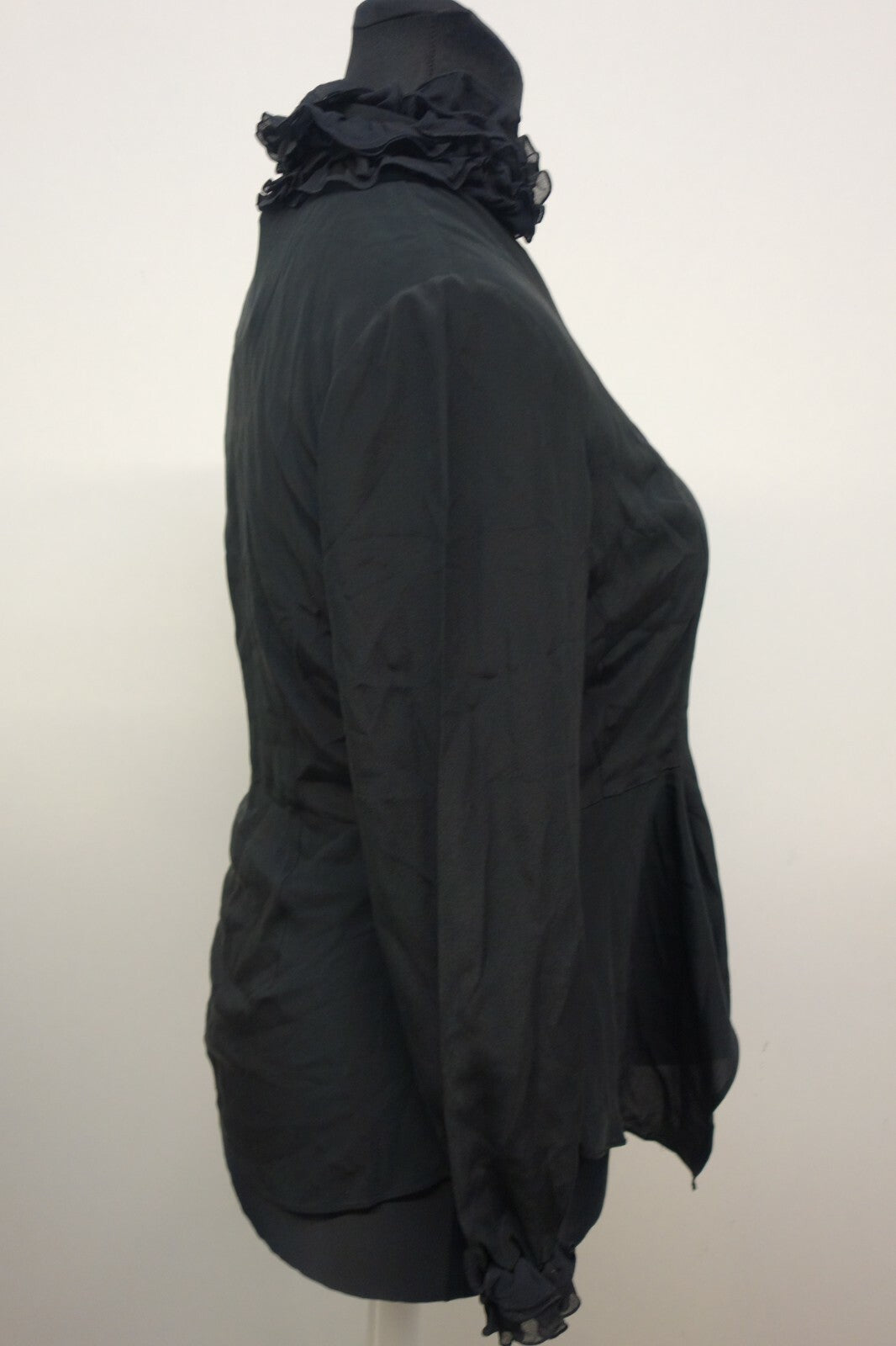 EK1396 Damen Bluse von Madeleine, schwarz, Gr. M3