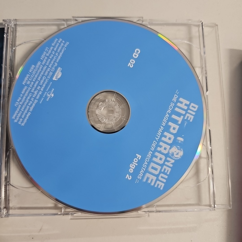 EB3200 Musik CD | Die Neue Hitparade Folge 2 | Disc poliert2
