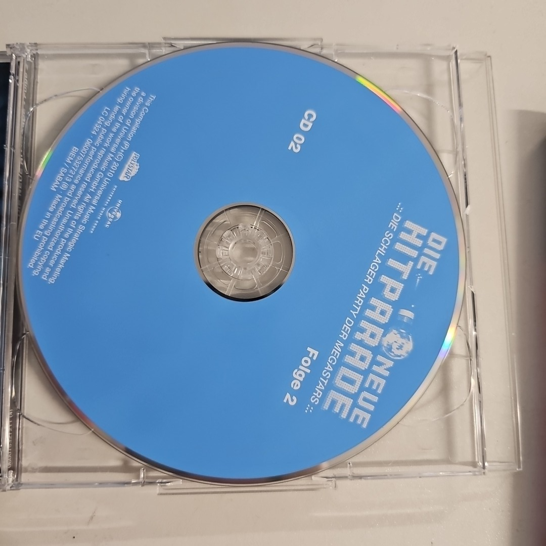 EB3200 Musik CD | Die Neue Hitparade Folge 2 | Disc poliert2