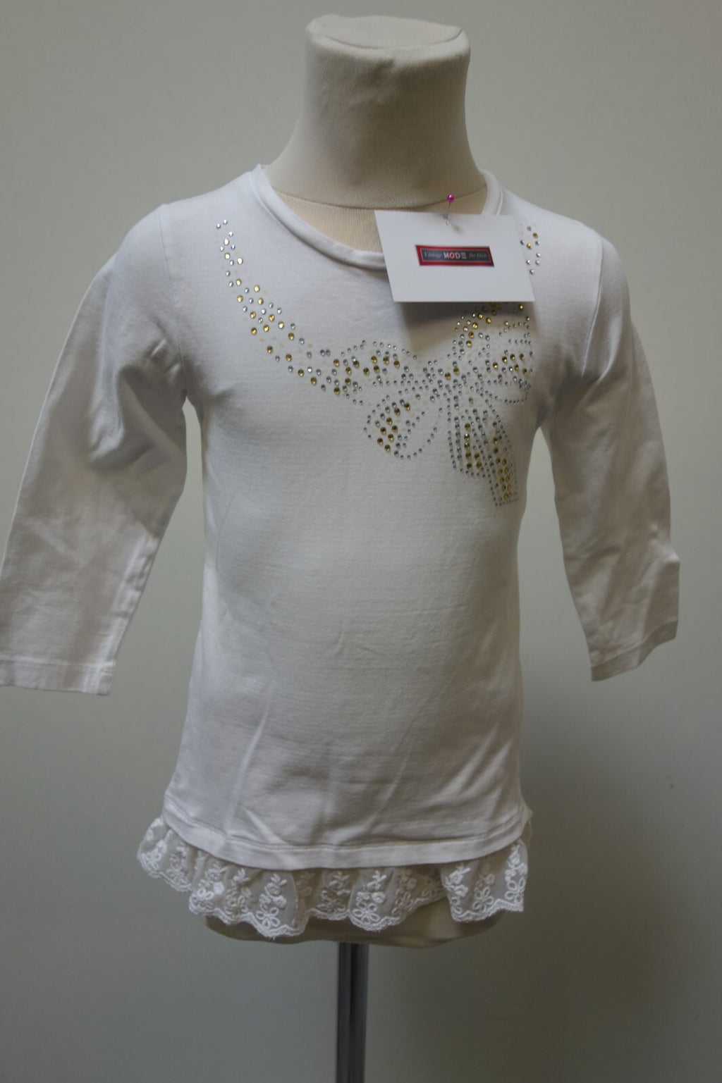 EK3662 Mädchen Shirt von Max&Mia, weiß, Gr. 1160