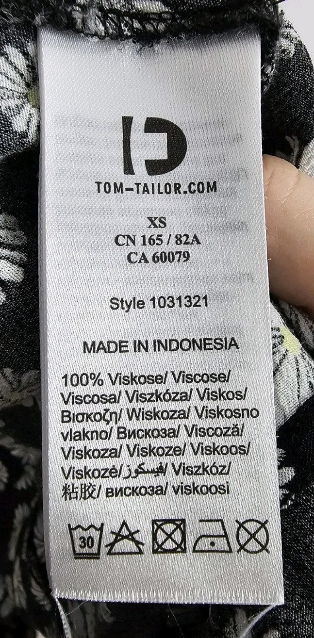 EK10136 Damen Jacke Tom Tailor, schwarz Gr.XS 2