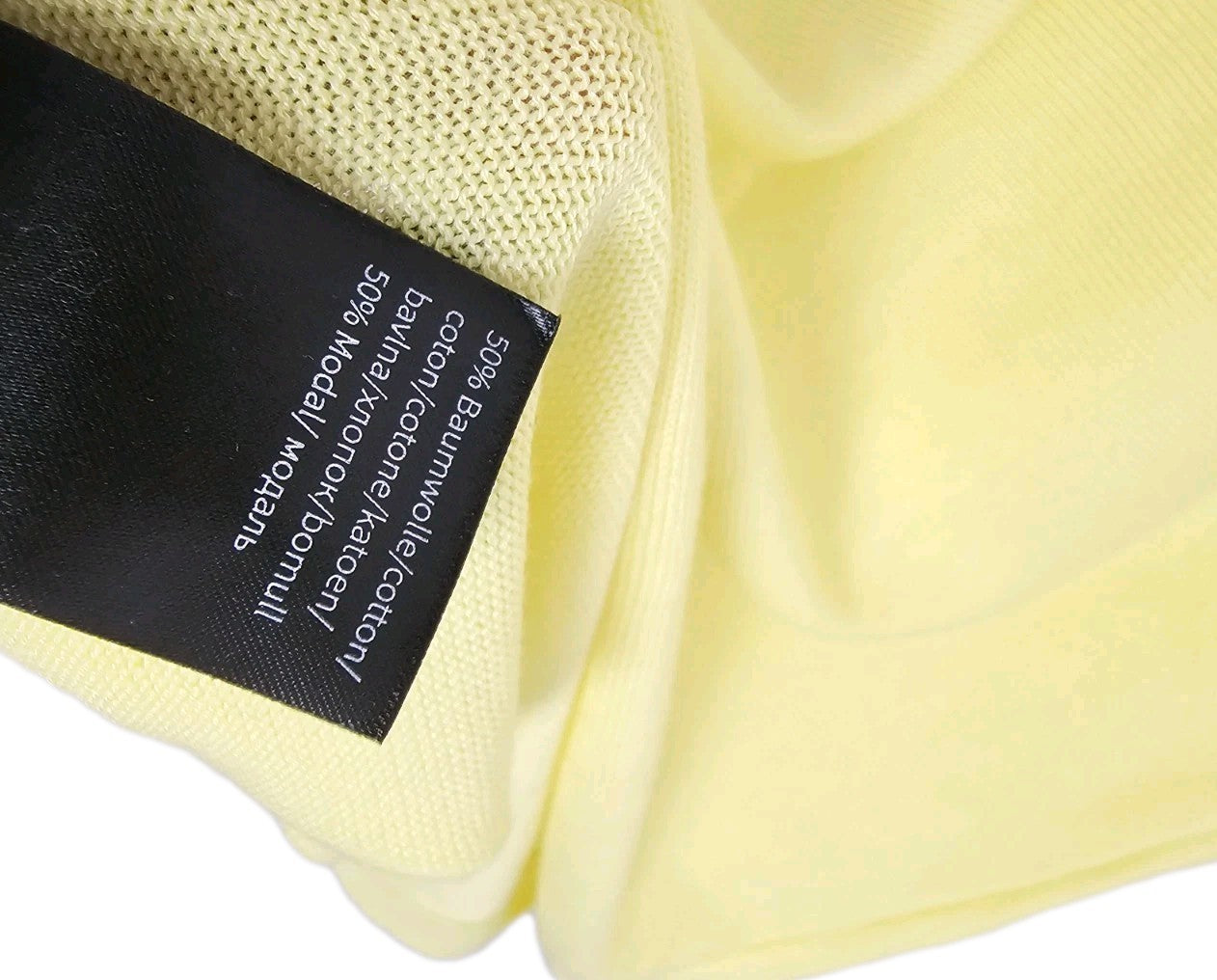 EK10908 Damen Pullover von Creation L Premium, Gelb, Gr. 365