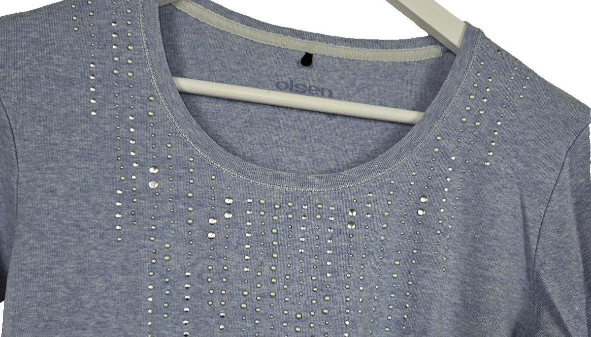 EK7777 Damen T-Shirt von Olsen, blau, Gr.421