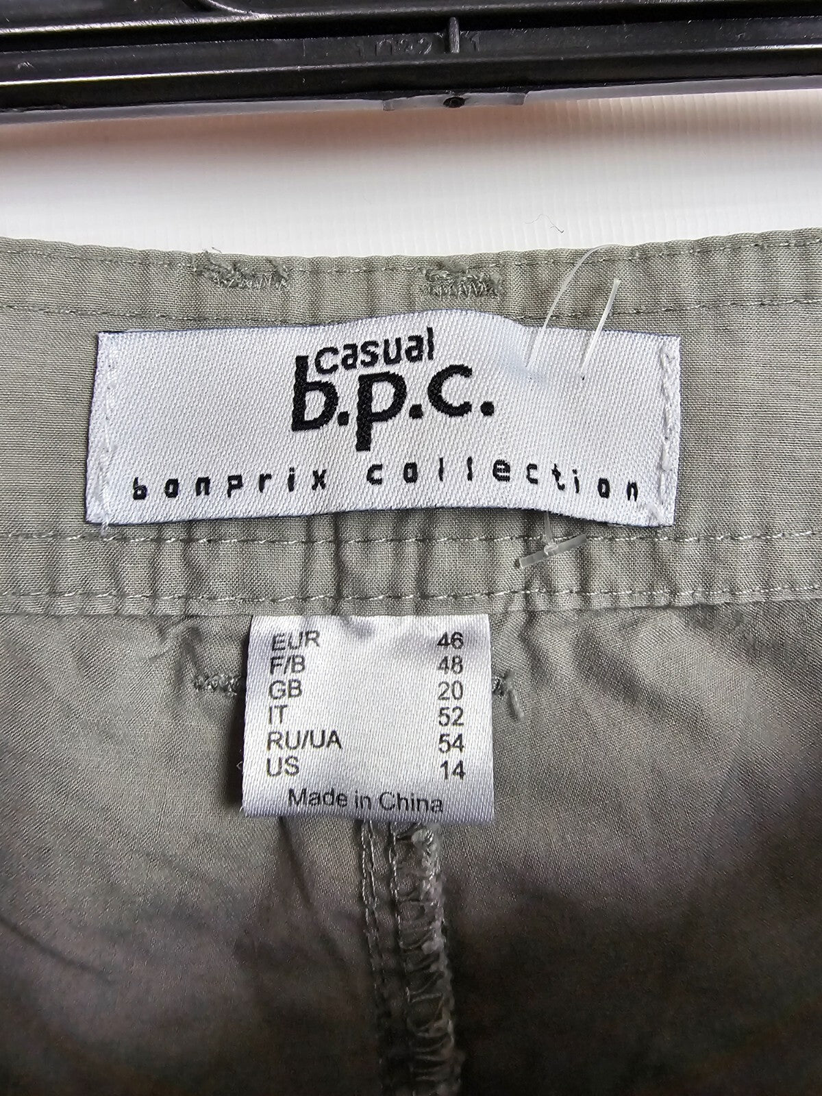 EK5551 Damen Shorts von bpc, grau, Gr. 463