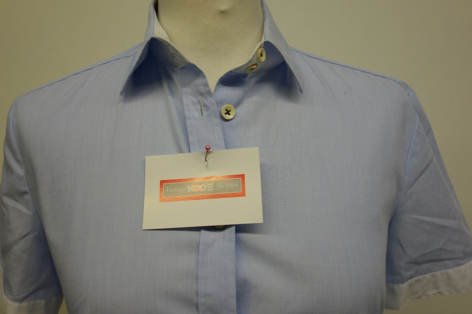 EK1382 Damen Bluse von Eterna, hellblau, XS1