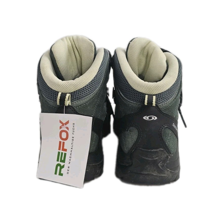 ES164 Damen Wander Schuhe Salomon Gr.40 Olive Grün2