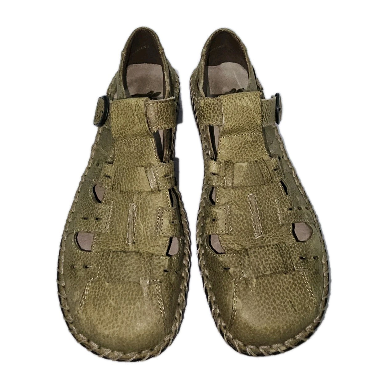 ES613 Damen Halbschuh von Rieker, grün, Gr.381
