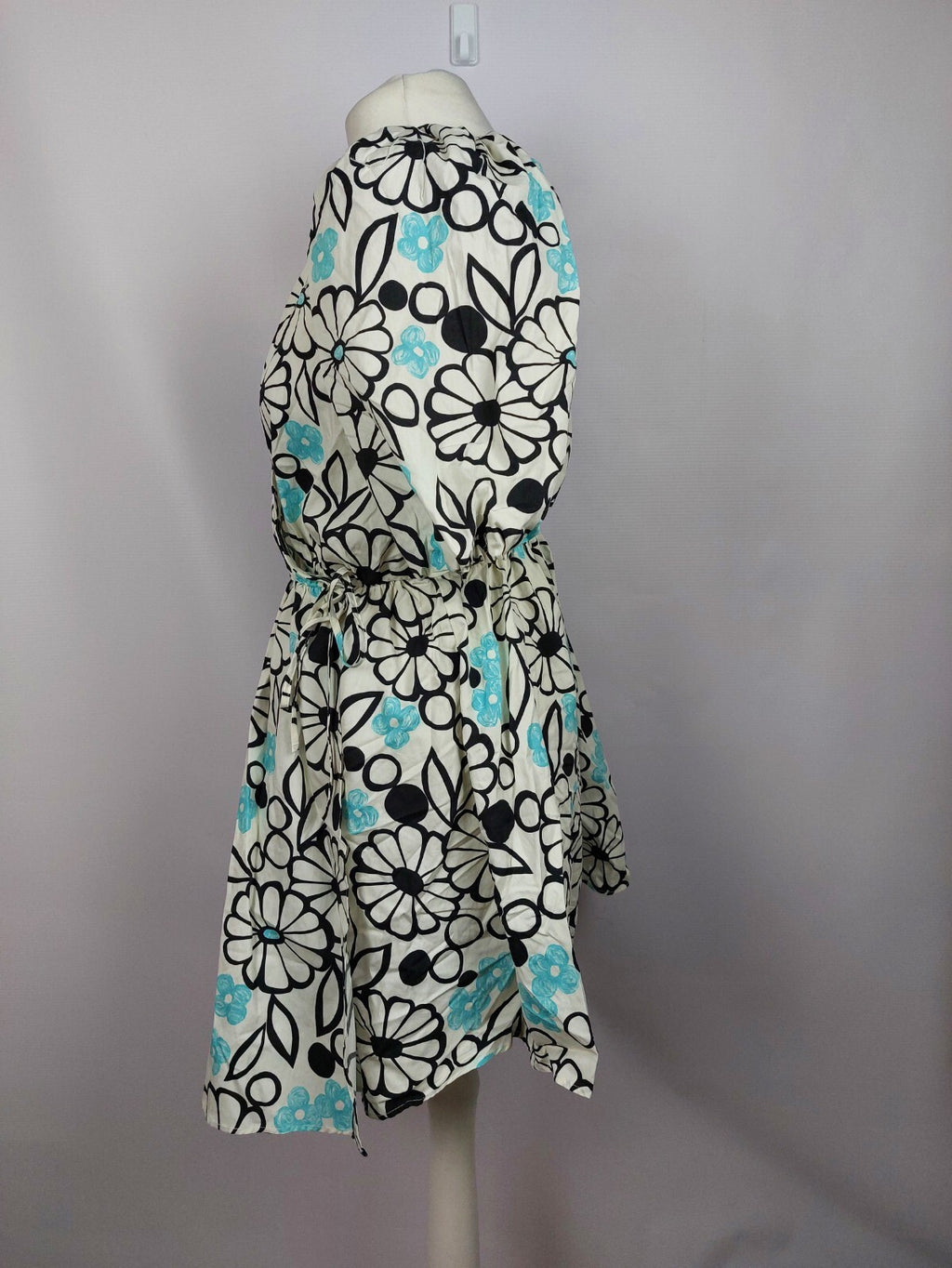 EK5111 Buntes Wickelkleid von ZARA für Damen, Gr. M4