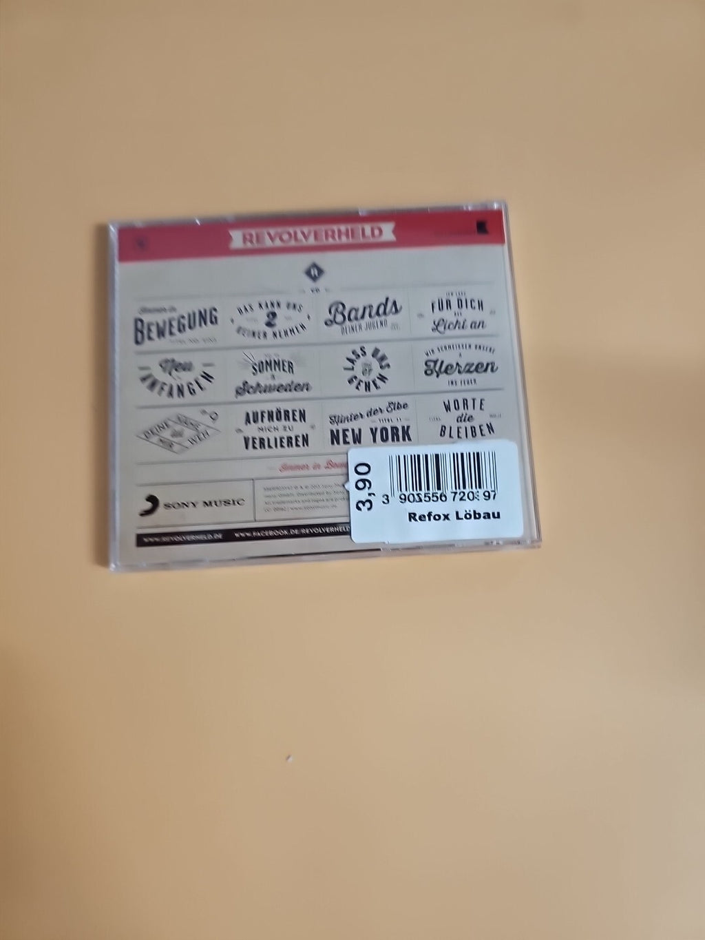 Immer in Bewegung  von Revolverheld (CD, 2013) 461