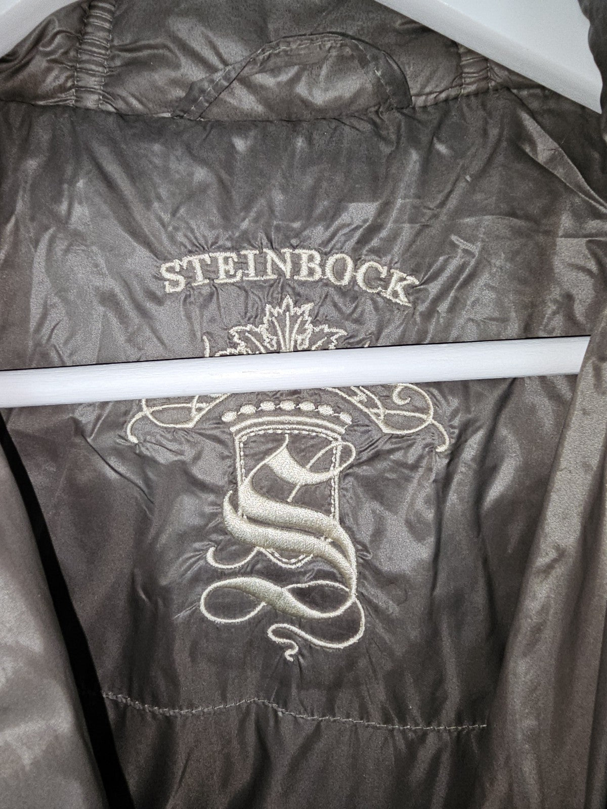 EK8734 Damen Mantel von Steinbock, Grau, Gr. Ca. M/L2