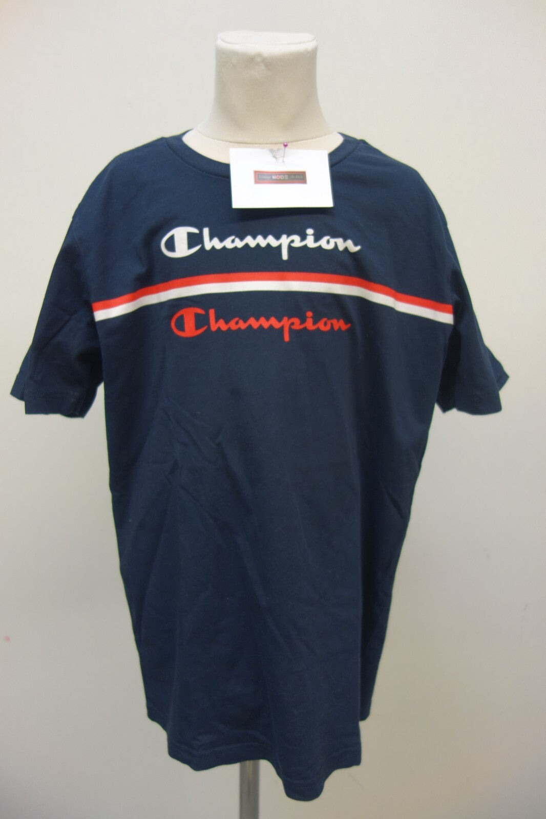 EK2627 Jungen Oberteil von Champion Größe 162/167 dunkelblau0