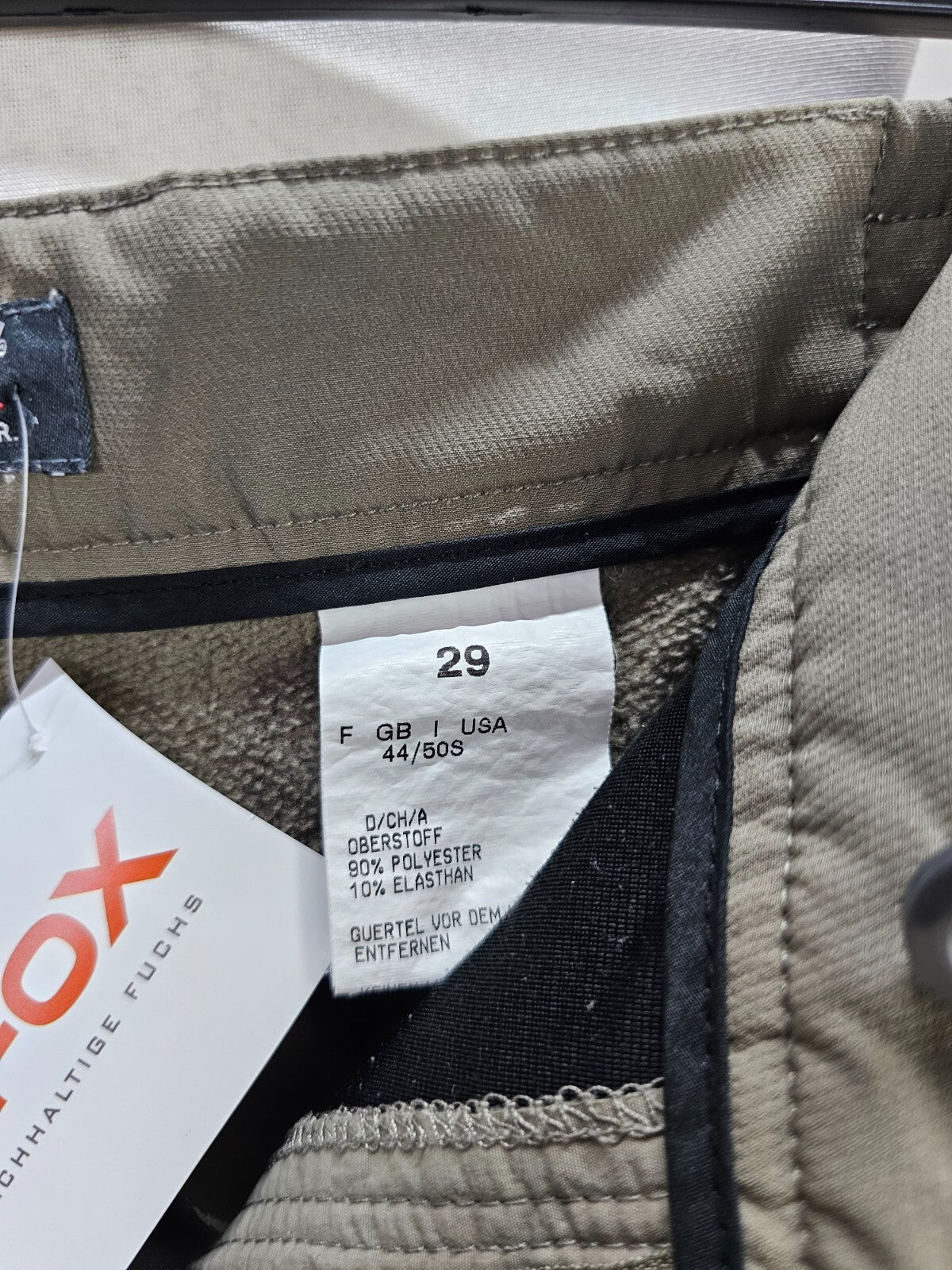 EK5494 Herren Outdoorhose von Klepper grün, Gr. 298