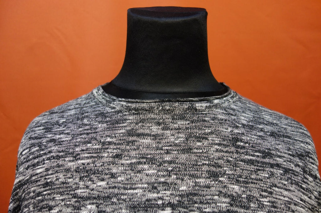 EK0056 Damen Langarmshirt, grau-meliert, L1