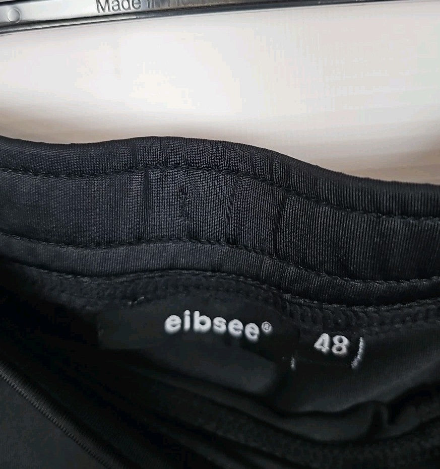 EK4035 Damen Leggins Eibesse Gr.48 Schwarz Taile 42cm Länge 61cm1