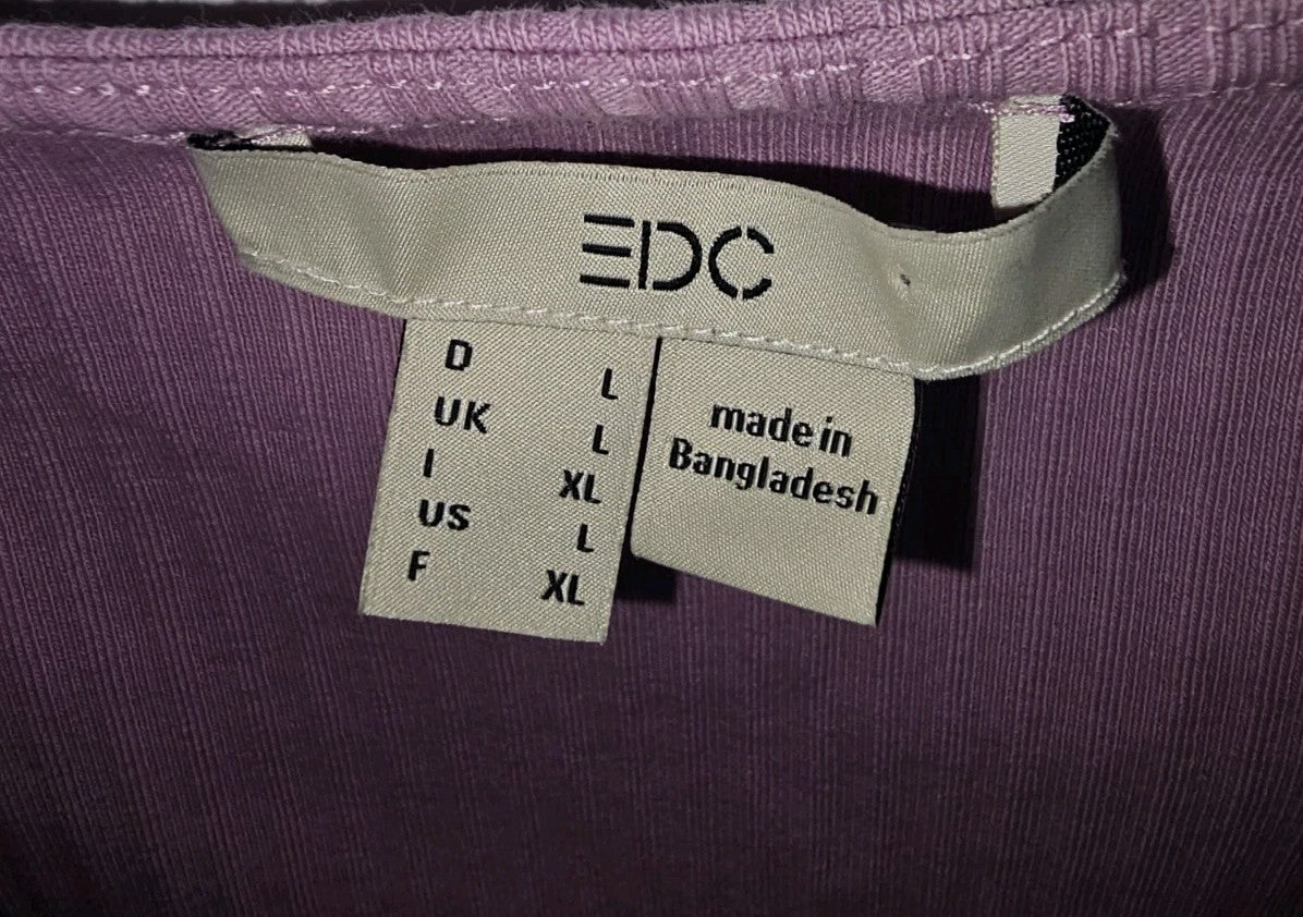 EK10110 Damen Trägershirt von EDC, lila, Gr.L2