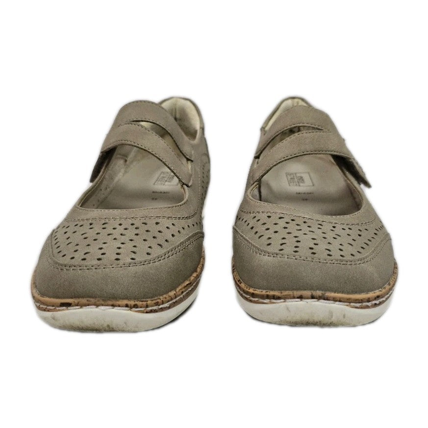 ES873 Damen Halbschuhe von Easy Street, Braun, Gr. 391