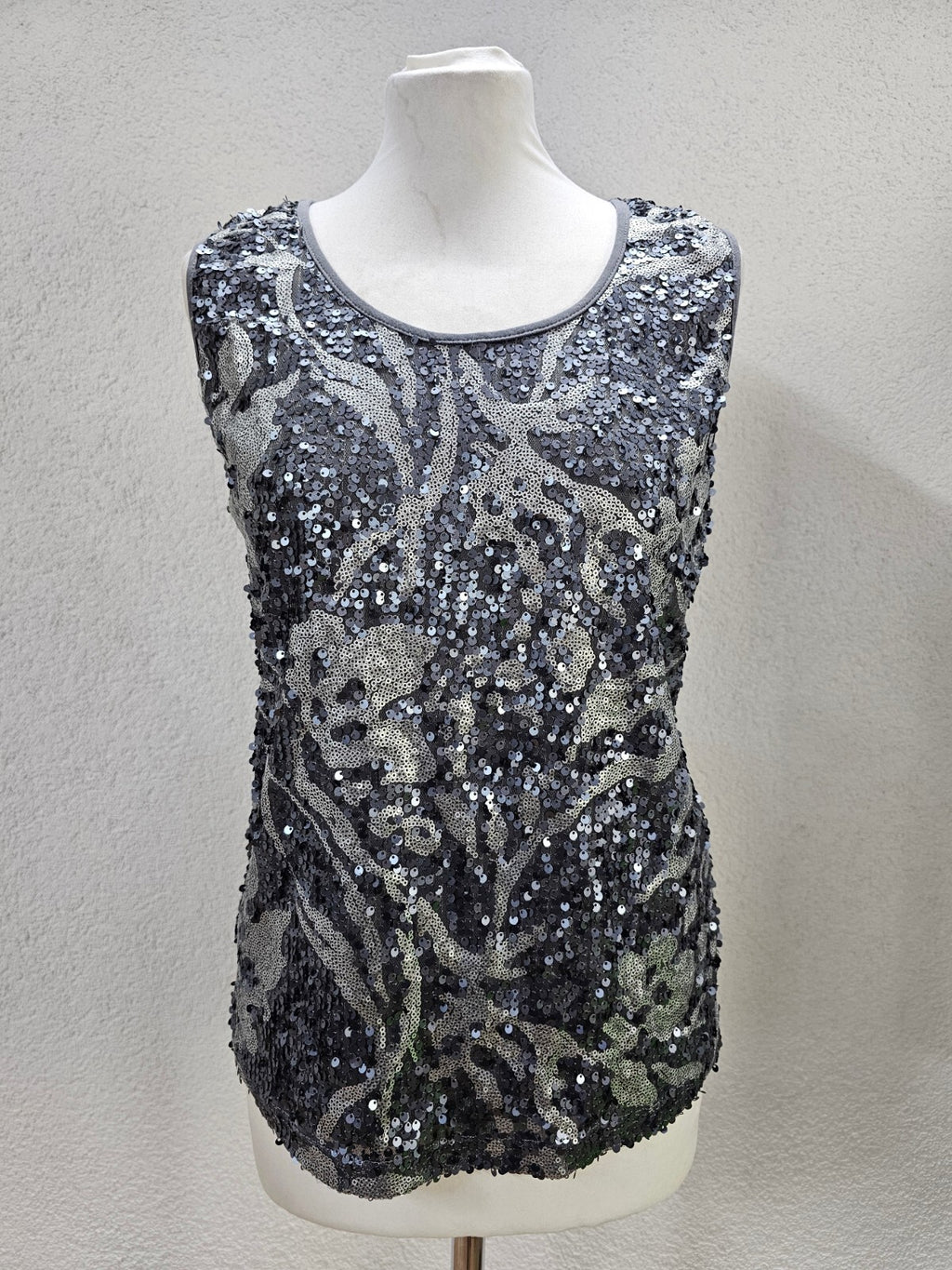 EK1596 Damen Trägershirt von Erfo, grau, Gr.380