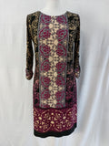 EK2765 Damen Kleid von London Times, mehrfarbig, Gr. 80