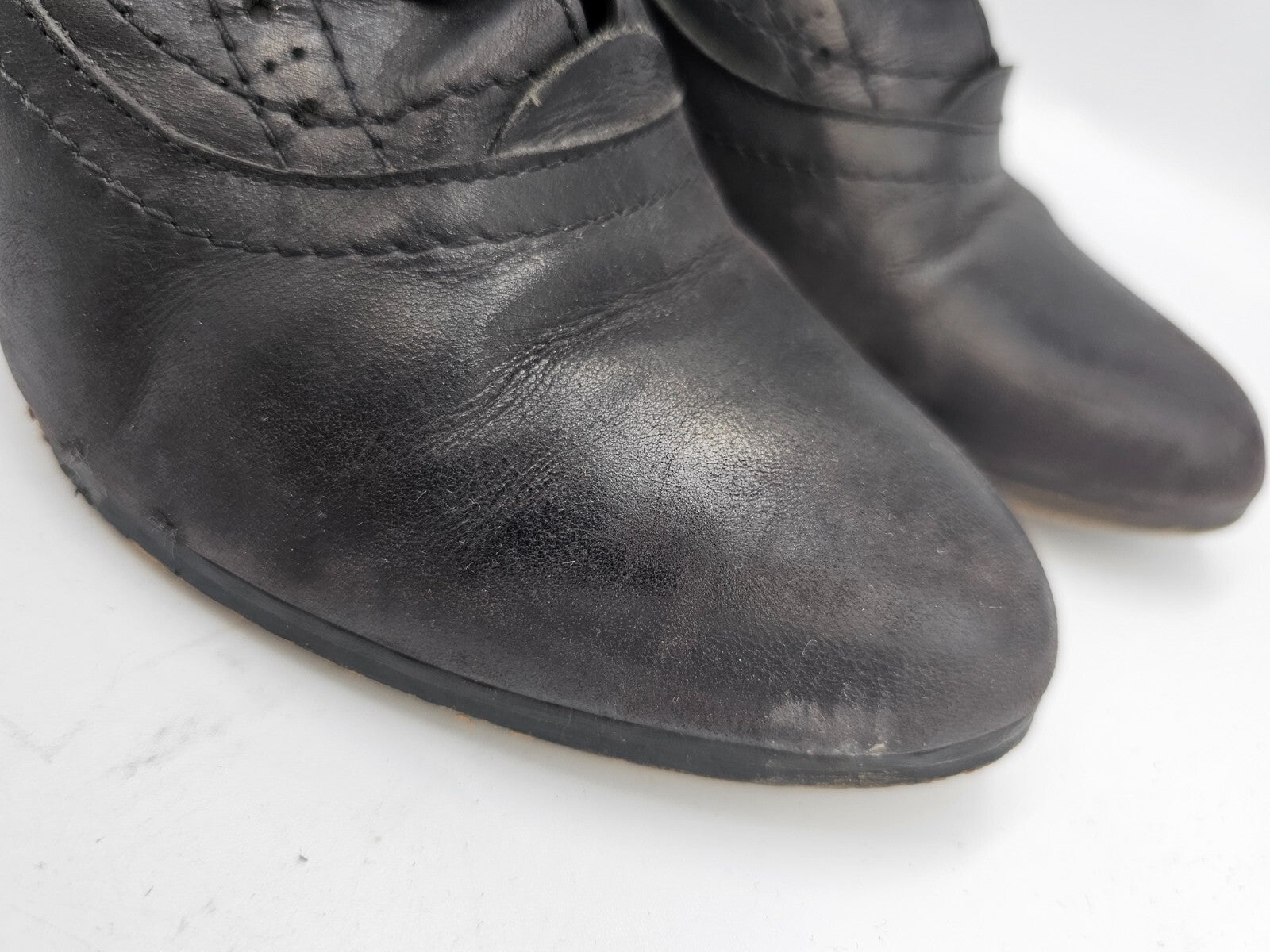 ES0341 Damen Stiefeletten von Roberto Santi, schwarz, Gr. 405
