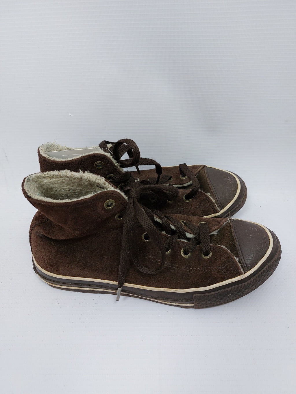 ES0536 Kinder Sneaker von Converse, braun, Gr. 34 gefüttert3