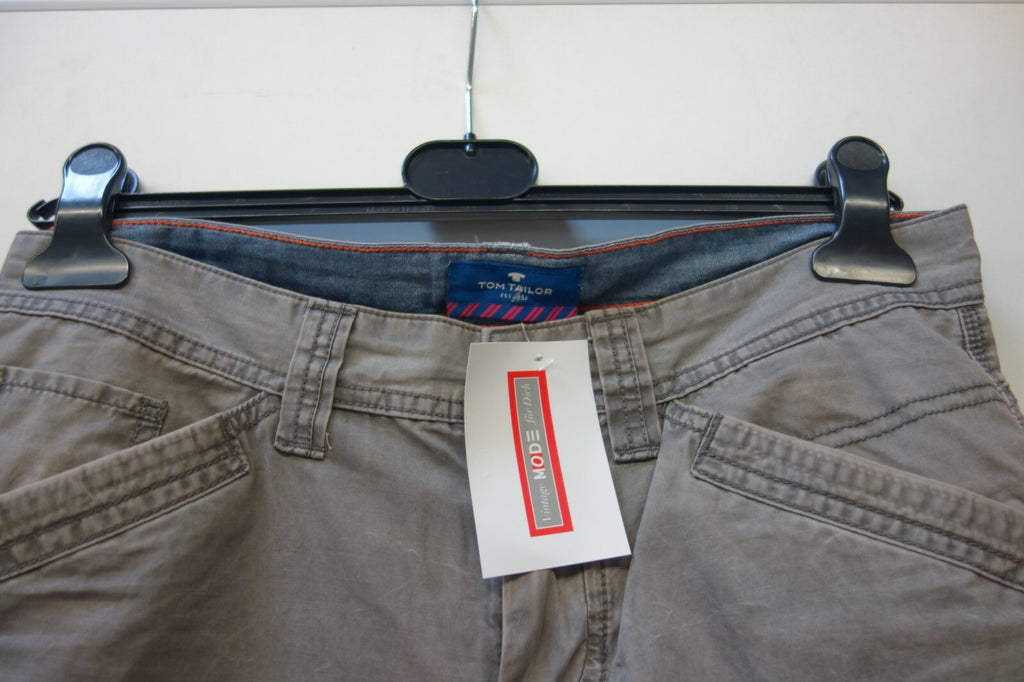 EK0497 Damen Shorts von Tom Tailor, grau, 292