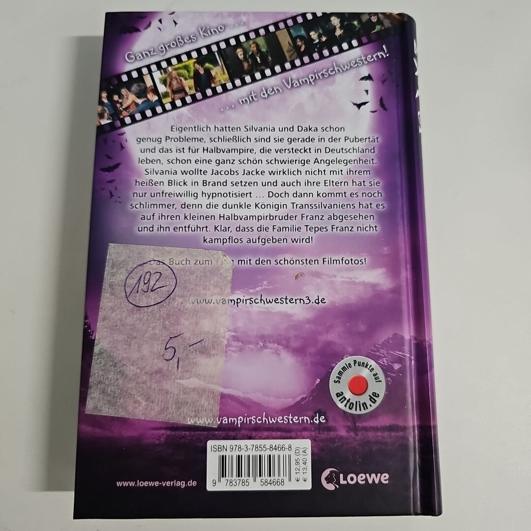 EB1464 Die Vampirschwestern 3 - Das Buch zum Film von Franziska Gehm 1